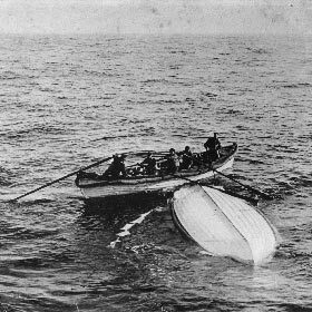 Il n’y a eu que trois survivants au naufrage du Titanic.