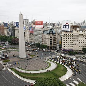Avenida 9 de Julio, the widest avenue in the world, was named in honour of Argentina’s independence day.