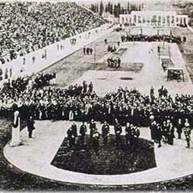 The first modern Olympic Games were held in Athens in 1896.