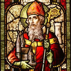 Saint Patrick, the patron saint of Ireland, was not born in Ireland.