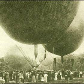 Aux Jeux de 1900, il y avait des courses de ballons à gaz (charlières).