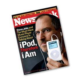 En 2001, Steve Jobs présente le premier iPod.