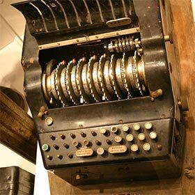 The Germans used the Enigma machine to encode their secret messages.